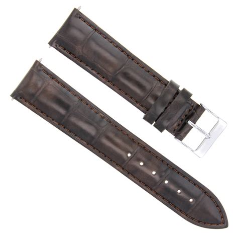 omega leather strap mens watch|genuine omega straps.